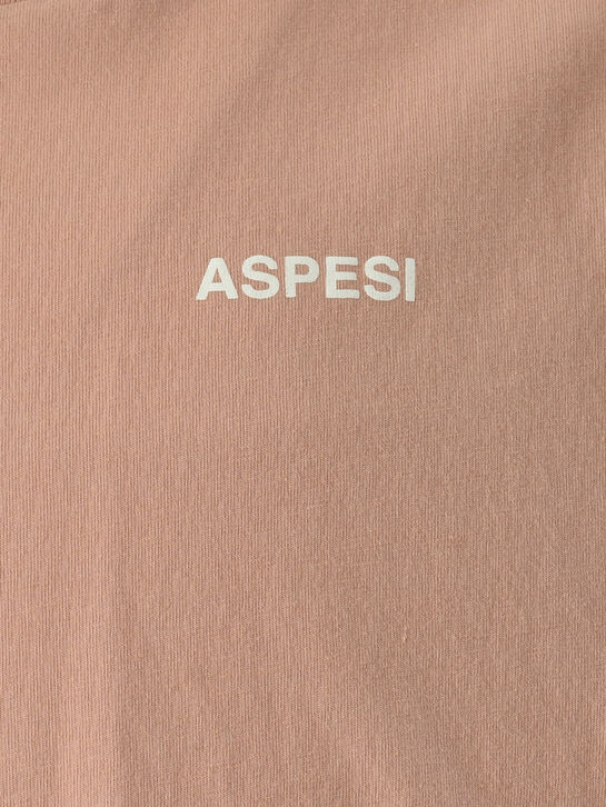 Футболка с белым лого, розовая ASPESI , арт.  | Фото 3