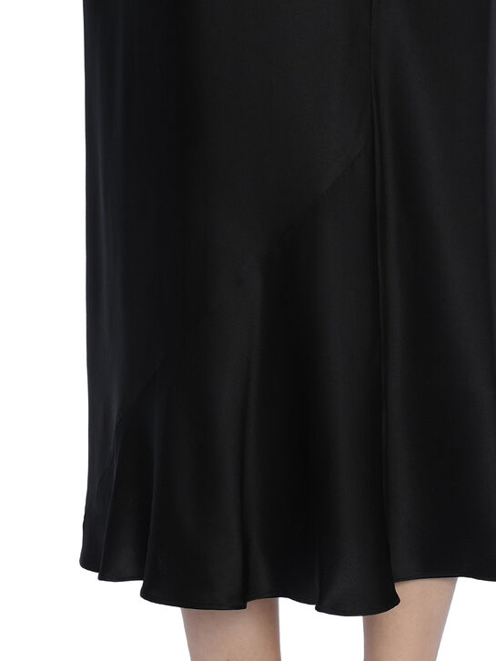 Юбка миди шелковая, черная Dorothee Schumacher , арт.  | Фото 4
