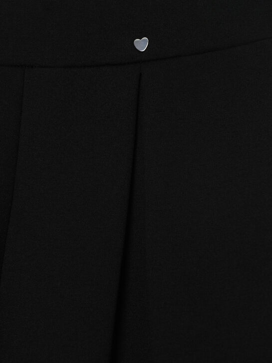 Брюки на резинке, черные Monnalisa , арт.  | Фото 3