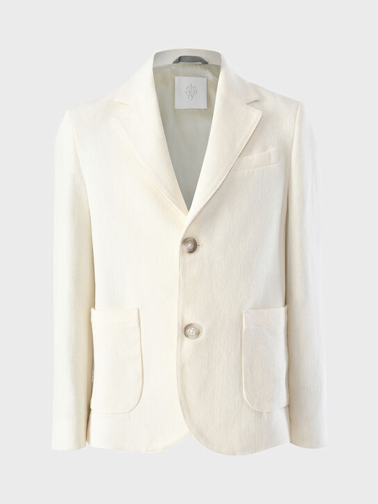 Пиджак однобортный из фактурной ткани Eleventy , арт.  | Фото 1