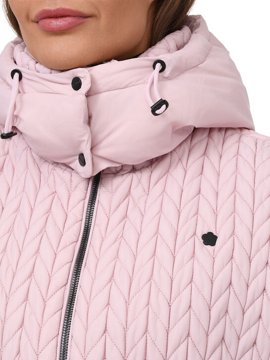 Куртка розовая с капюшоном Naumi , арт.  | Фото 6
