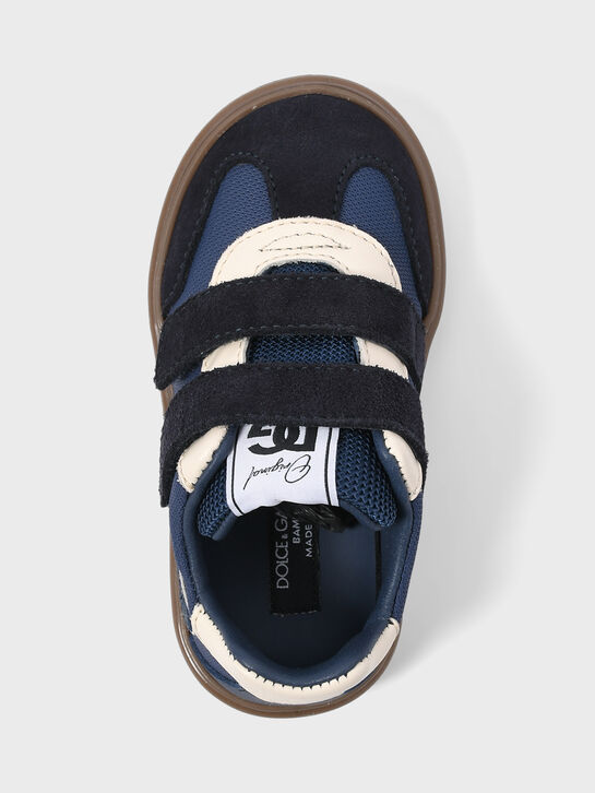 Кеды с лого, синие Dolce&Gabbana , арт.  | Фото 4