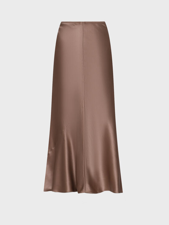 Юбка шелковая, бронзовая Dorothee Schumacher , арт.  | Фото 6