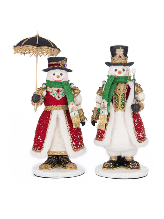 Набор интерьерных фигурок Снеговики, 37 см Goodwill , арт.  | Фото 1