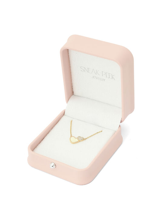 Колье &quot;Сердце&quot;, золото 585 Sneak Peek , арт.  | Фото 8