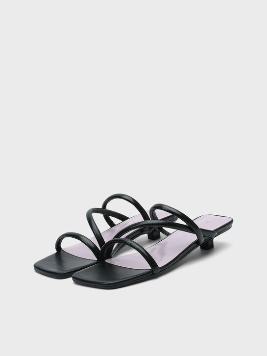 Босоножки Morena с ремешками, черные By Far , арт.  | Фото 2