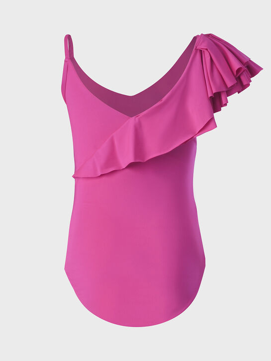 Купальник с воланом, фуксия Monnalisa , арт.  | Фото 2