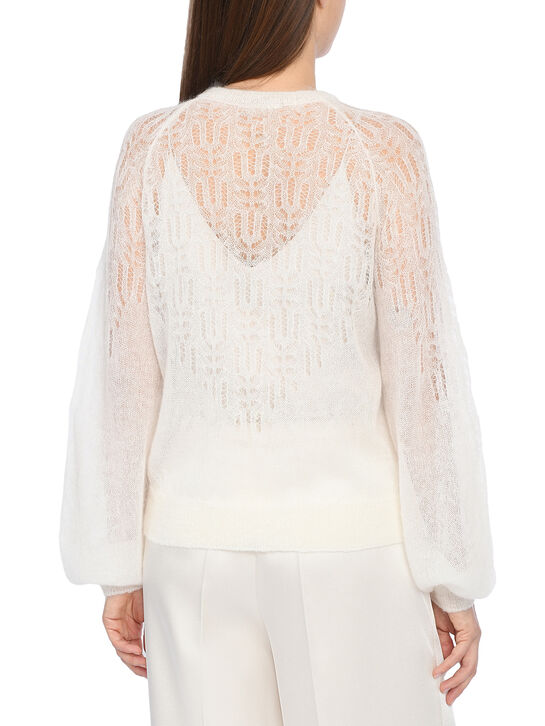 Кардиган ажурный, на пуговицах Shatu , арт.  | Фото 5