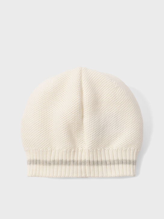 Шапка вязаная с мишкой Brunello Cucinelli , арт.  | Фото 2