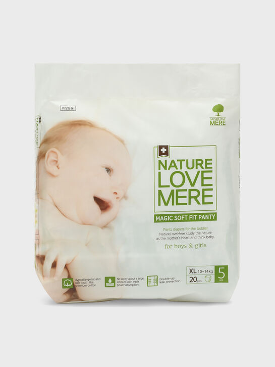 Подгузники-трусики супер мягкие MAGIC Soft XL 10-14 кг, 20 шт NATURE LOVE MERE , арт.  | Фото 1