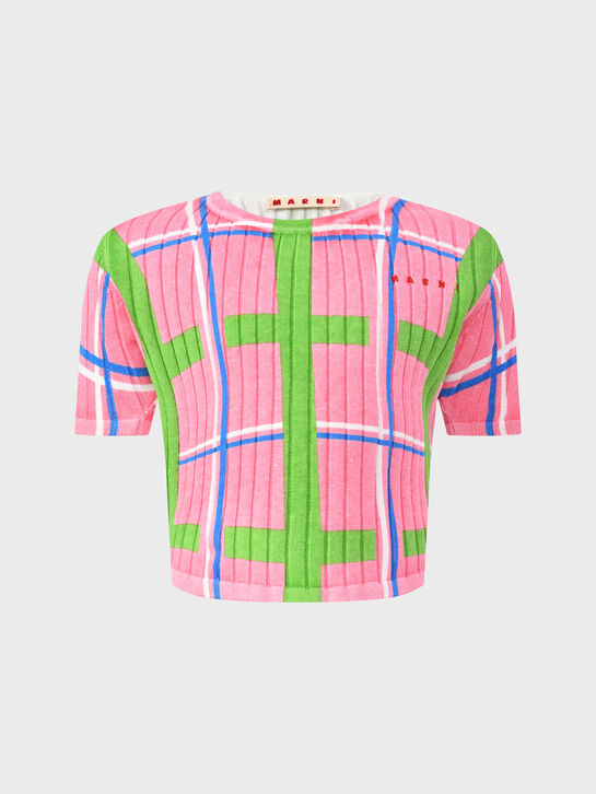 Топ в яркую клетку MARNI , арт.  | Фото 1
