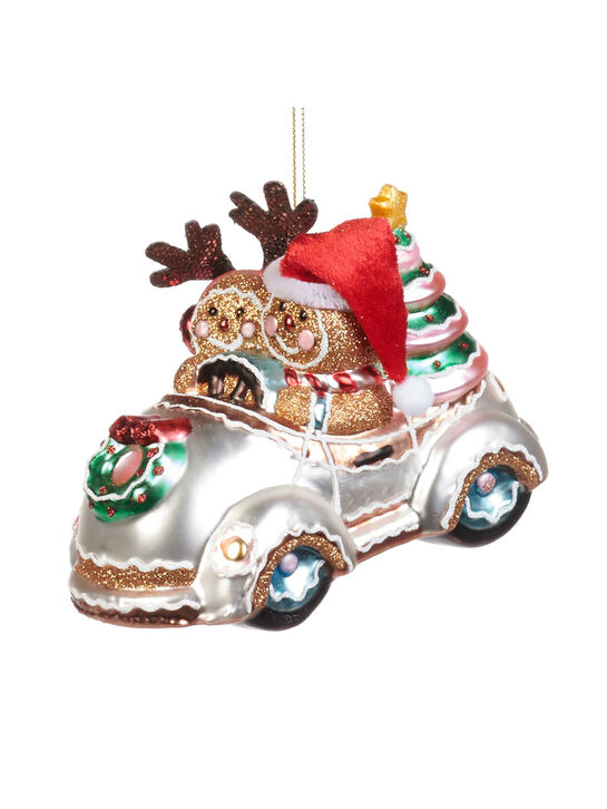 Елочная подвеска в виде пряничной машинки, 14 см Goodwill , арт.  | Фото 1