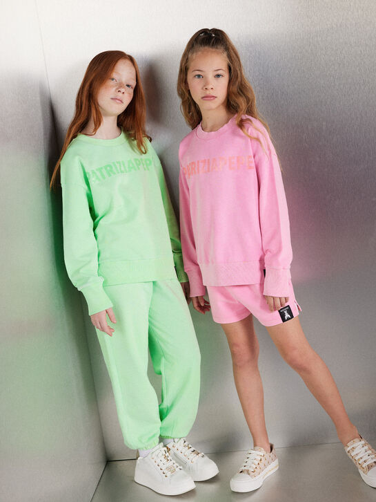 Шорты с поясом на резинке, розовые Patrizia Pepe , арт.  | Фото 2