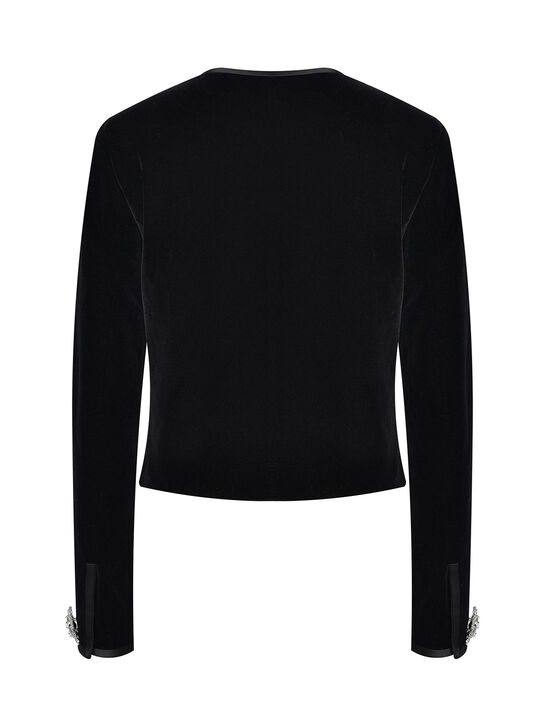 Жакет бархатный укороченный ALINE , арт.  | Фото 3