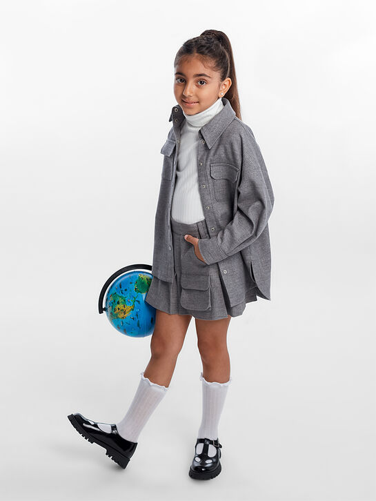 Шорты фланелевые, серые Dan Maralex , арт.  | Фото 2