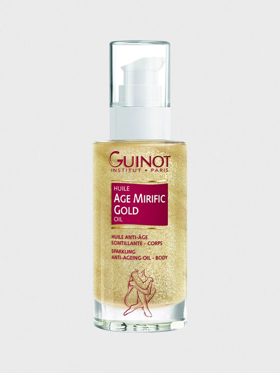 Масло Huile Age Mirific Gold, 90 ml - Анти-возрастное масло для тела GUINOT , арт.  | Фото 1