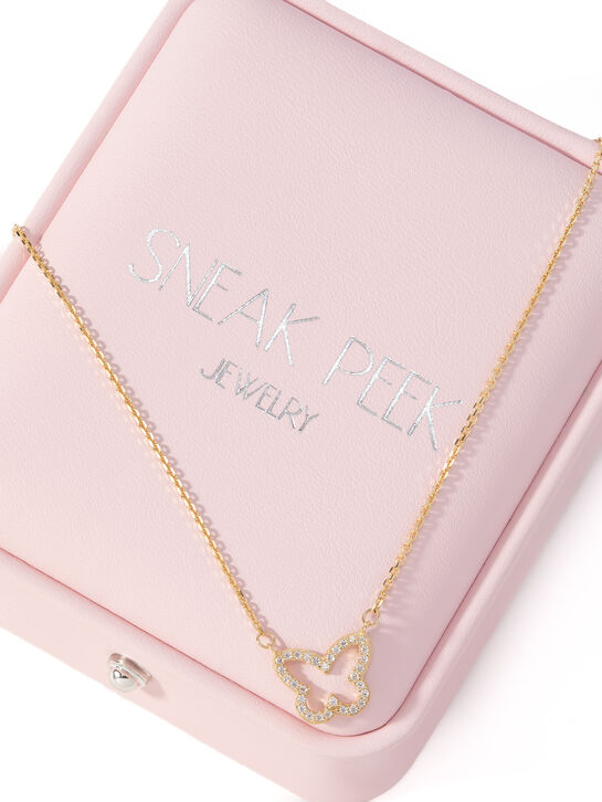 Колье с бабочкой, золото Sneak Peek , арт.  | Фото 7