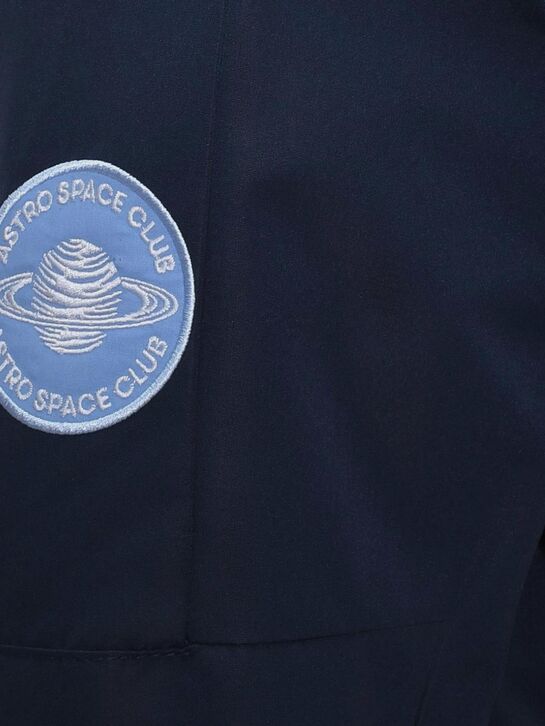 Комбинезон с капюшоном и полосками, темно-синий PinBina , арт.  | Фото 3