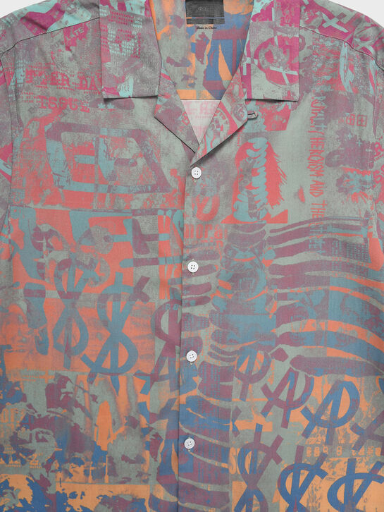 Рубашка с фантазийным принтом Ksubi , арт.  | Фото 4