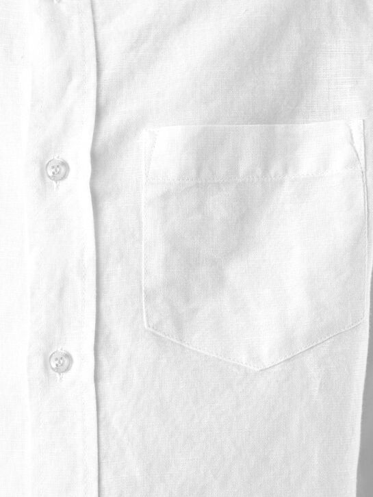Рубашка с воротником-стойкой, белая ASPESI , арт.  | Фото 3