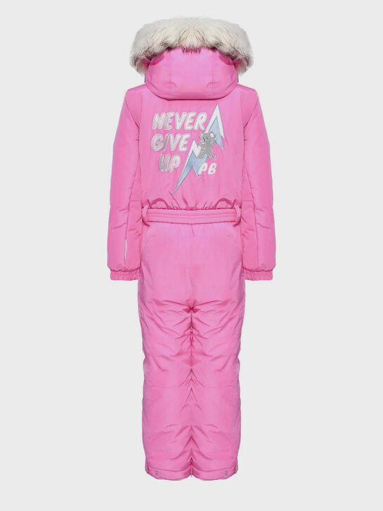 Комбинезон с вышивкой на спине, розовый Poivre Blanc , арт.  | Фото 2