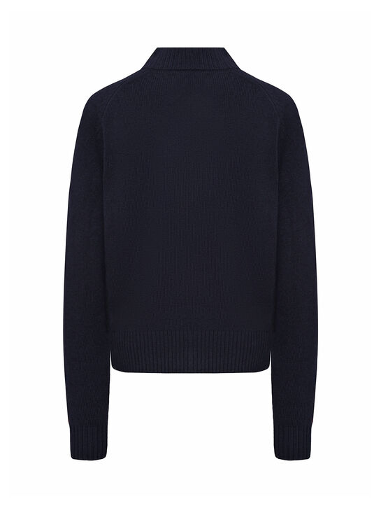 Джемпер с декором SKI LOVER, интарсия Saint Barth , арт.  | Фото 6