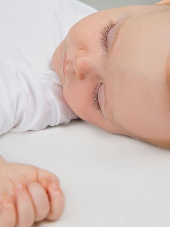 Простыня на резинке хлопковая safe asleep®, белая Roba , арт.  | Фото 3