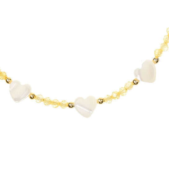 Браслет из циркона с перламутровыми сердцами I Love Cameo , арт.  | Фото 2