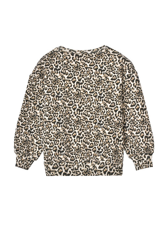 Свитшот с лого, леопардовый The New Society , арт.  | Фото 2