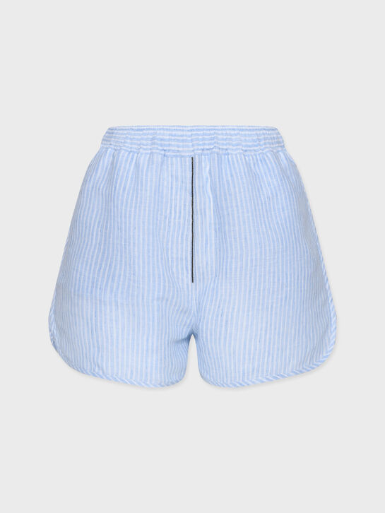 Шорты в тонкую полоску Brunello Cucinelli , арт.  | Фото 1