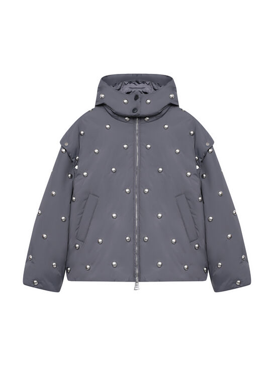 Куртка-трансформер, серая MSGM , арт.  | Фото 1