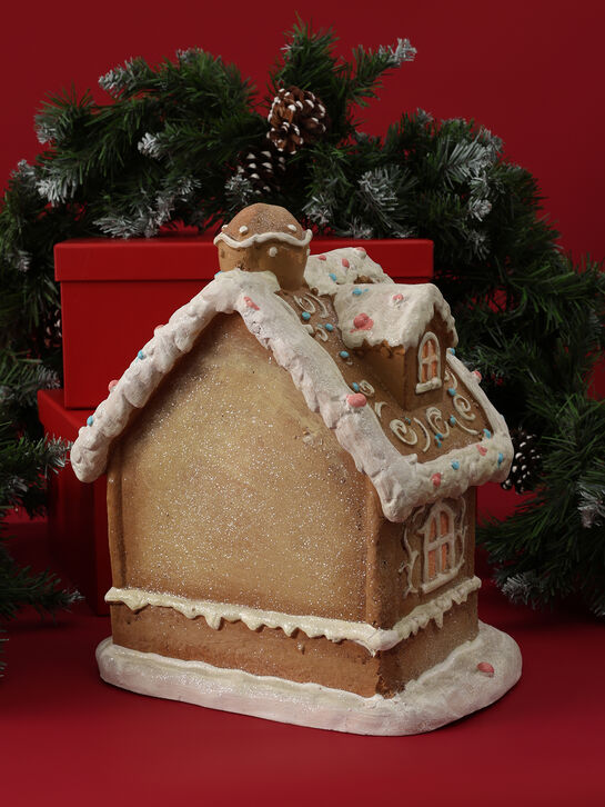 Фигрка декоративная &quot;Домик&quot; с подсветкой (АААх3) 28 см TIANQIN ARTS AND CRAFTS , арт.  | Фото 4