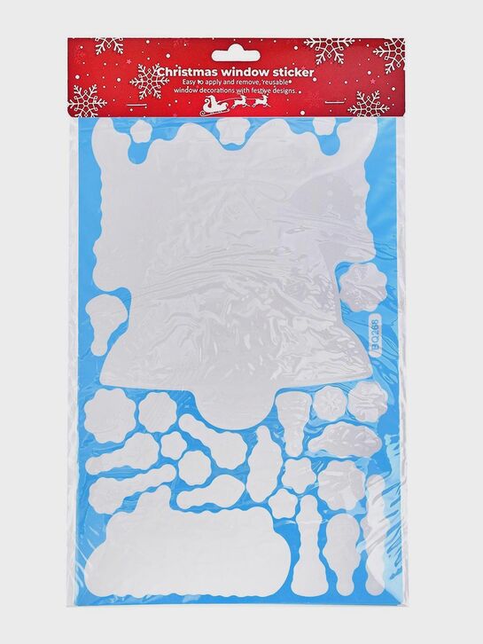 Набор самоклеящихся наклеек &quot;Колокольчики&quot; из 6 шт, 20x30 см Christmas Window Sticker , арт.  | Фото 1