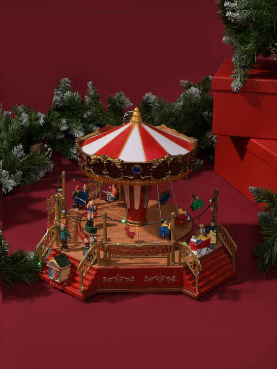 Новогодний сувенир &quot;Карусель&quot; с адаптером, 36x29x27 см Timstor , арт.  | Фото 3
