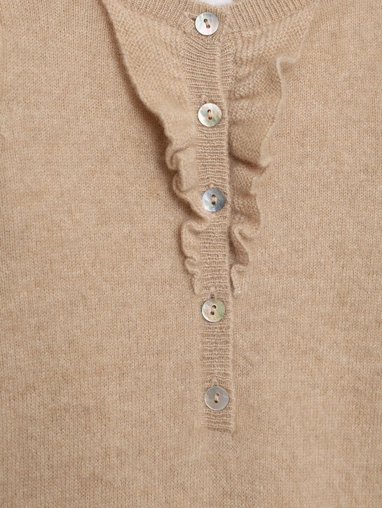 Комбинезон кашемировый, бежевый Oscar et Valentine , арт.  | Фото 3