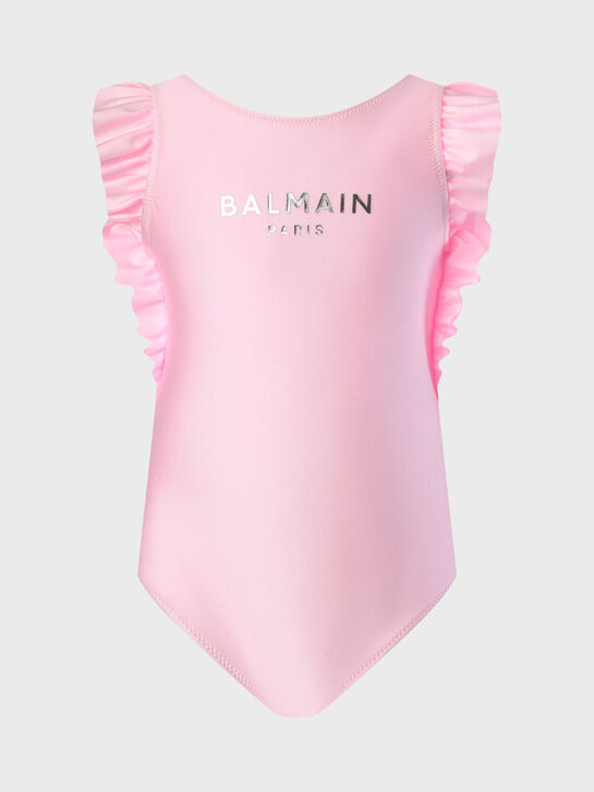 Розовый купальник с рюшами Balmain , арт.  | Фото 1