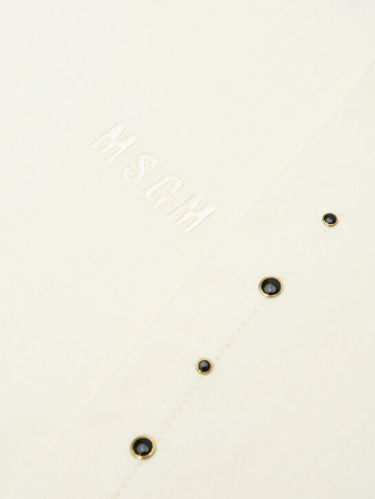 Футболка с клепками MSGM , арт.  | Фото 3