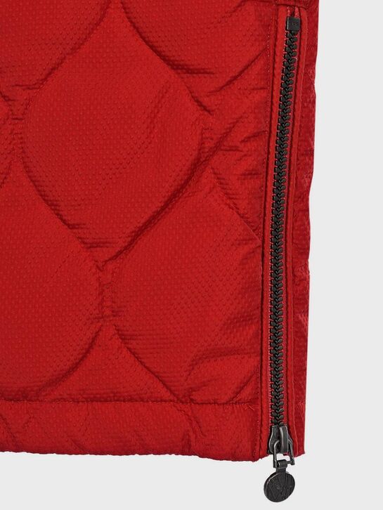 Стеганые черные брюки, красные Naumi , арт.  | Фото 4