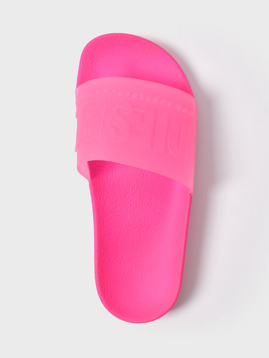 Шлепанцы розового цвета Diesel , арт.  | Фото 4