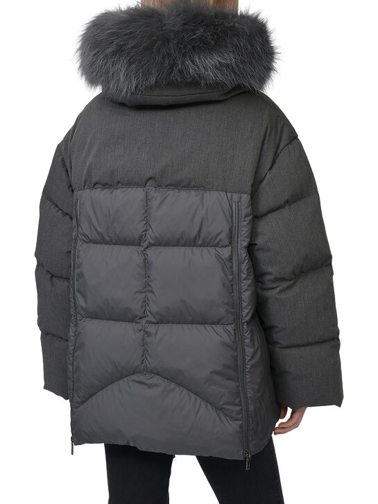 Куртка двусторонняя, серая Diego M , арт.  | Фото 4