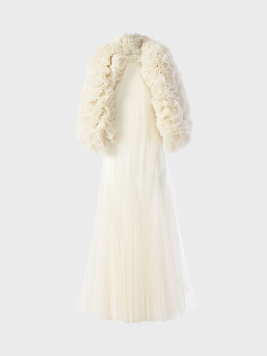 Платье с рукавами из объемных цветов Maison Ava , арт.  | Фото 1