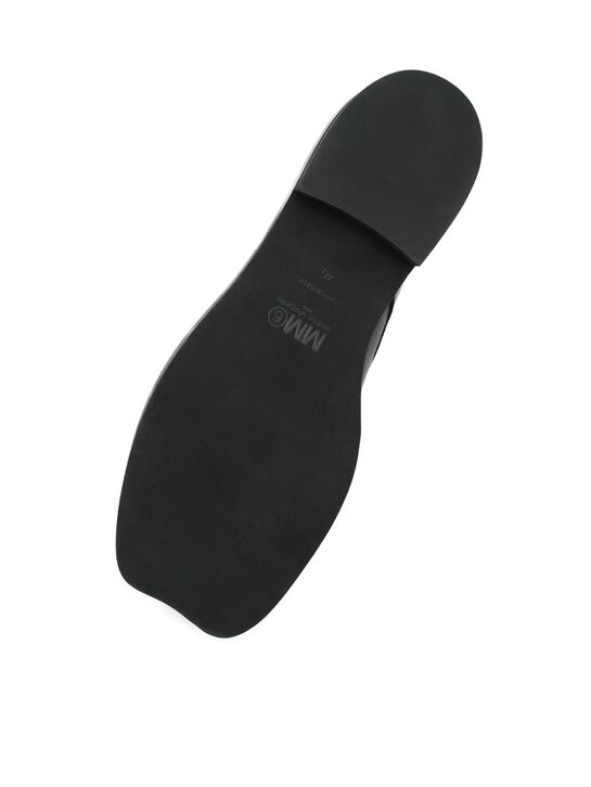 Ботинки с логотипом, черные MM6 , арт.  | Фото 6