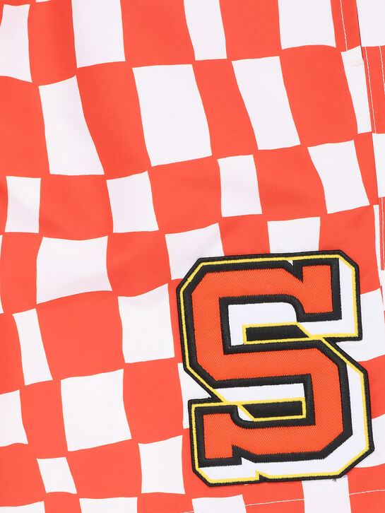 Шорты для купания с геометрическим принтом Stella McCartney , арт.  | Фото 3