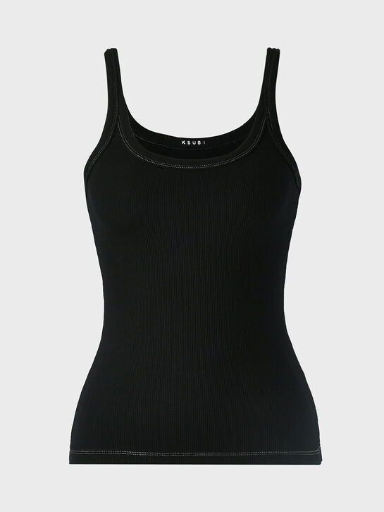 Майка на бретелях, черная Ksubi , арт.  | Фото 1