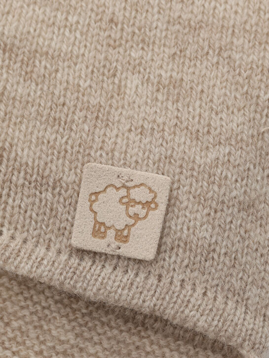 Шапка вязаная на завязках Maglificio di Verona , арт.  | Фото 3