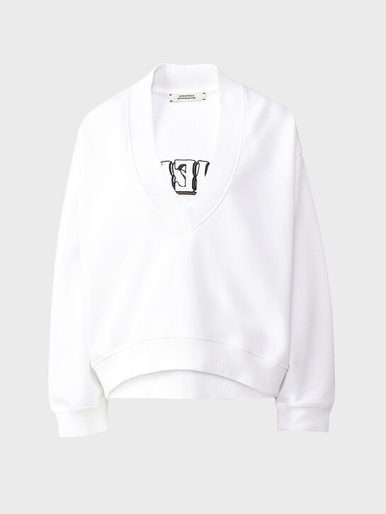 Свитшот с V-образным вырезом Dorothee Schumacher , арт.  | Фото 1