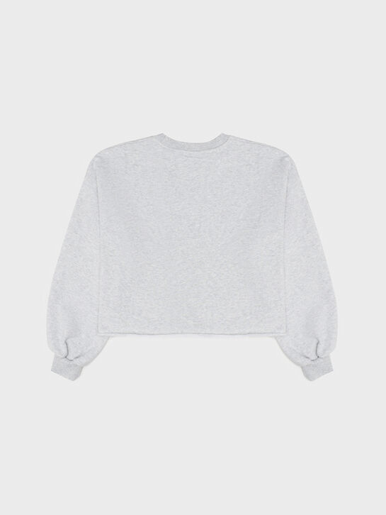 Свитшот укороченный, серый The New Society , арт.  | Фото 2