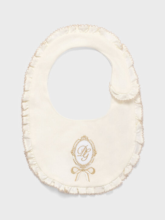 Комплект комбинезон + шапка + слюнявчик, белый Dolce&Gabbana , арт.  | Фото 2