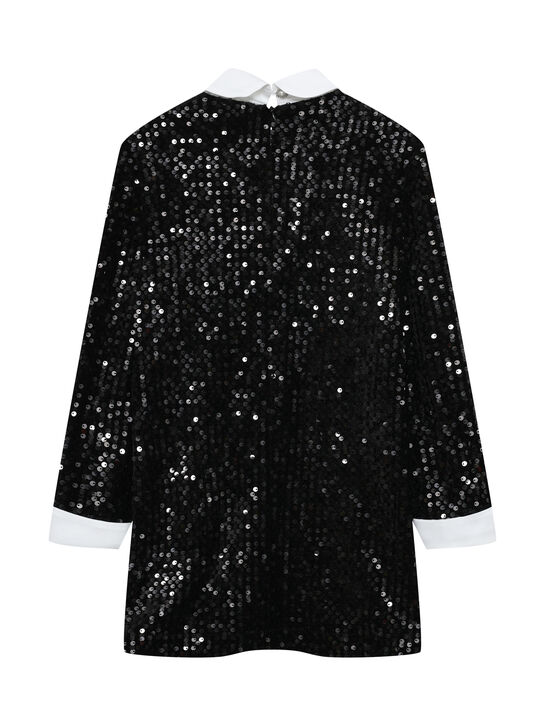 Платье с пайетками, черное Dan Maralex , арт.  | Фото 2