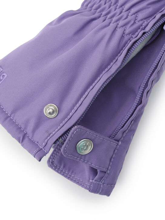 Варежки непромокаемые с молнией, сиреневые Poivre Blanc , арт.  | Фото 3